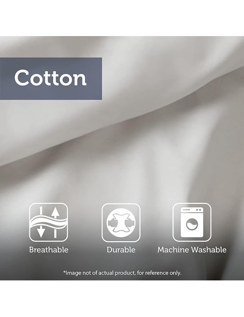 100% Cotton Duvet Cover, Coastal, Beach Cottage Design, All Season, Breathable Comforter Cover Tropical Bedding, Matching Shams, Lorelai Monstera Leaf Green Full/Queen (90"x90") 5 Piece